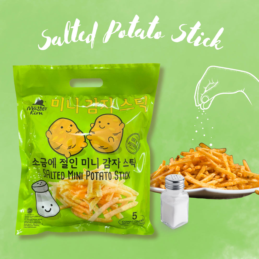 Master Kim Mini Potato Stick Series (Halal) - 80g per packs