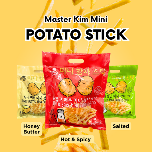 Master Kim Mini Potato Stick Series (Halal) - 80g per packs